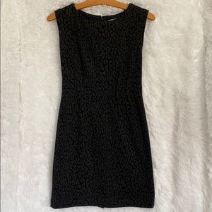 Leopard print dress from LOFT